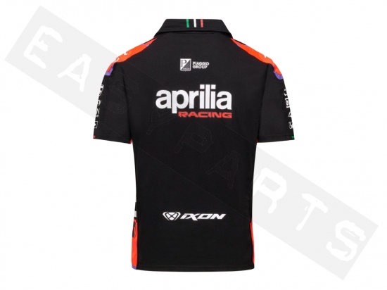 Polo APRILIA Racing Team 2022 Nero Uomo